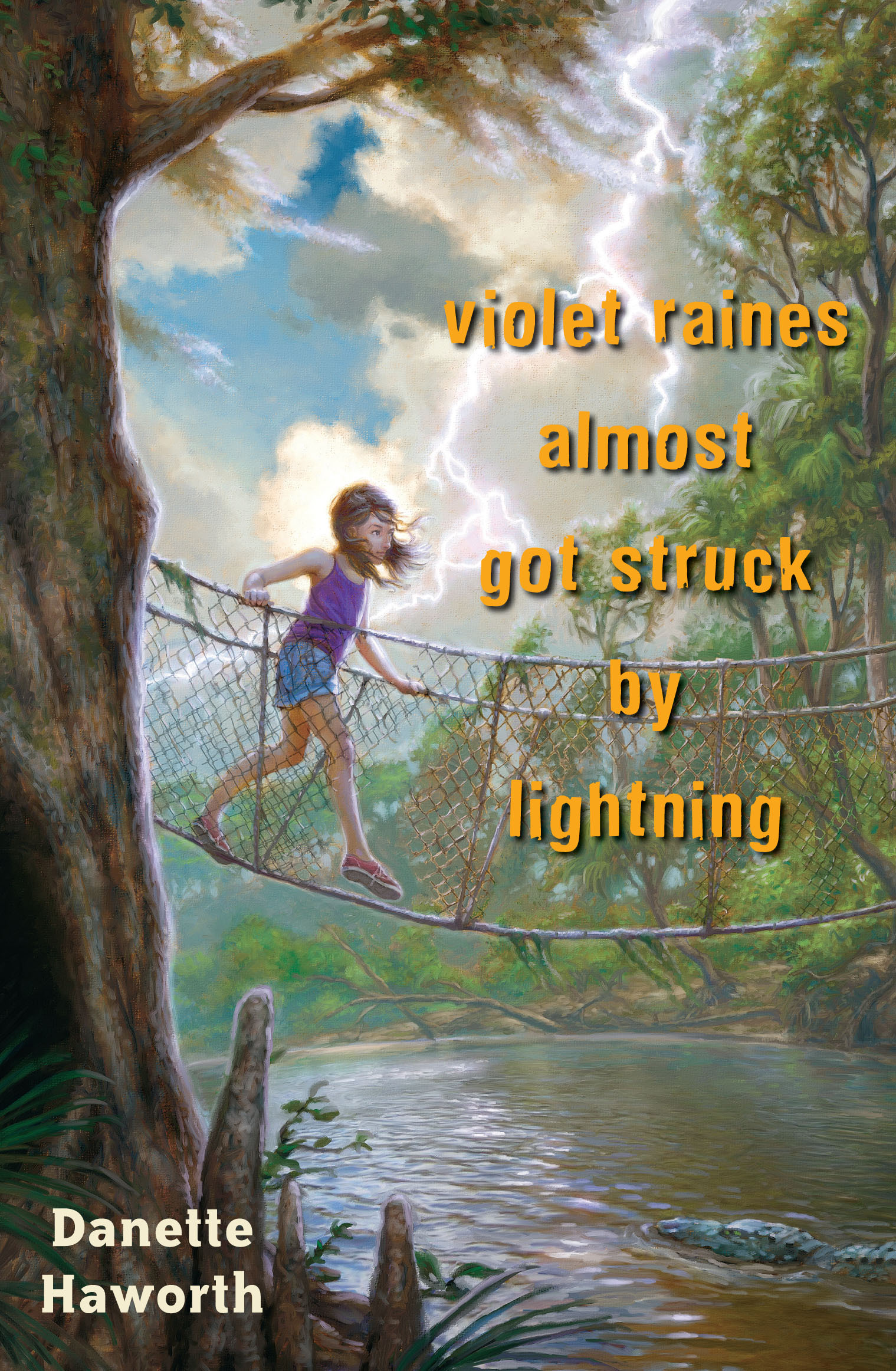 Violet Raines almost got struck by lightning cover image