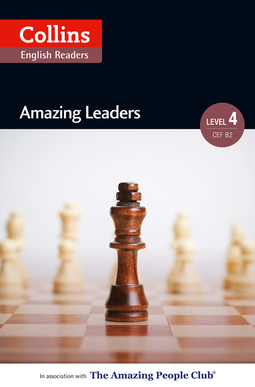Amazing leaders b2 (collins amazing people elt readers) cover image