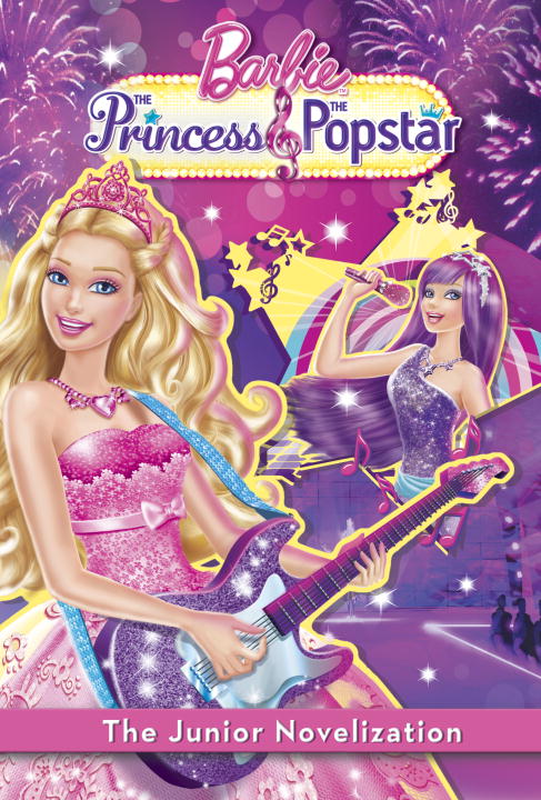 Princess and the popstar junior novelization cover image
