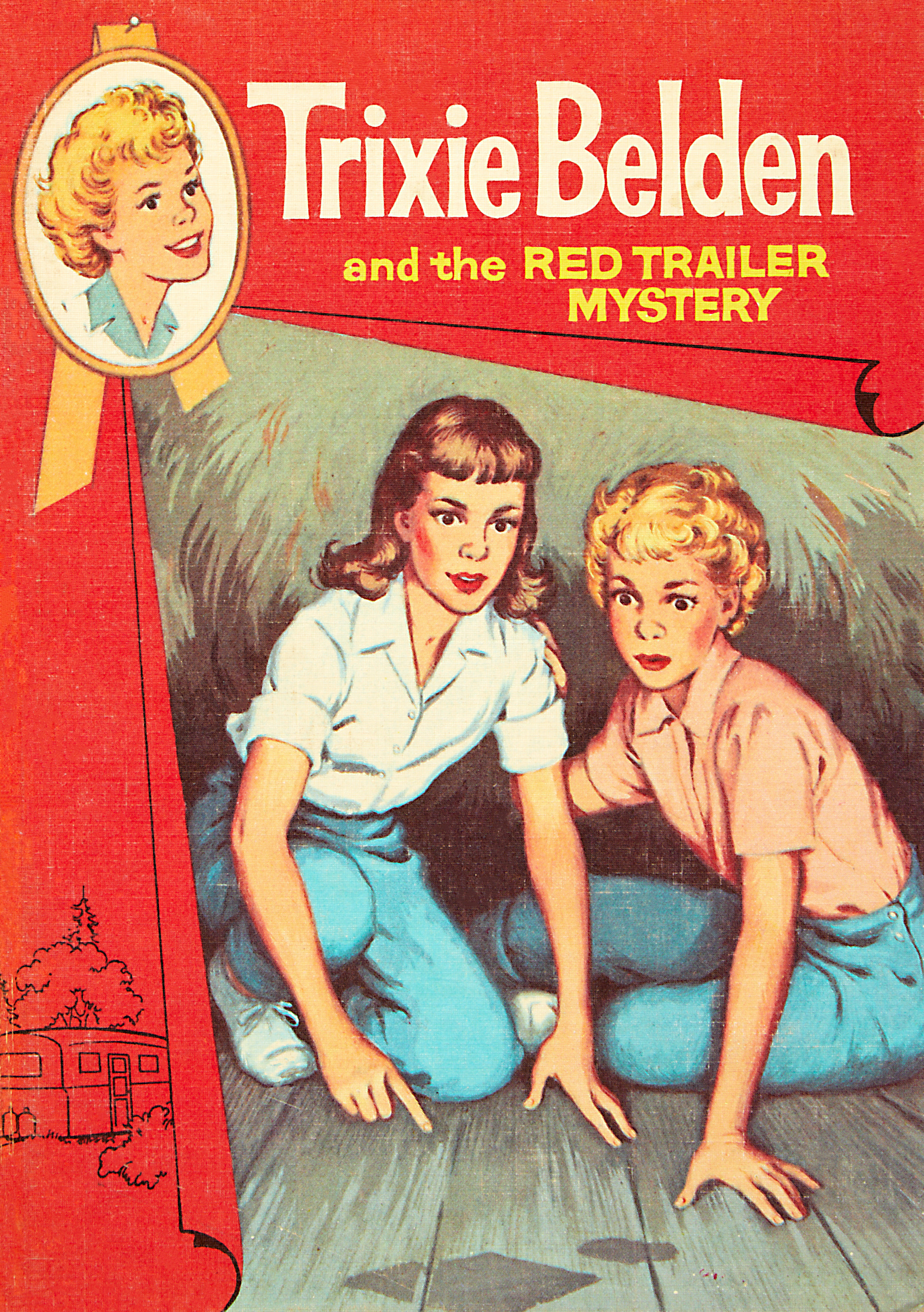 The red trailer mystery cover image