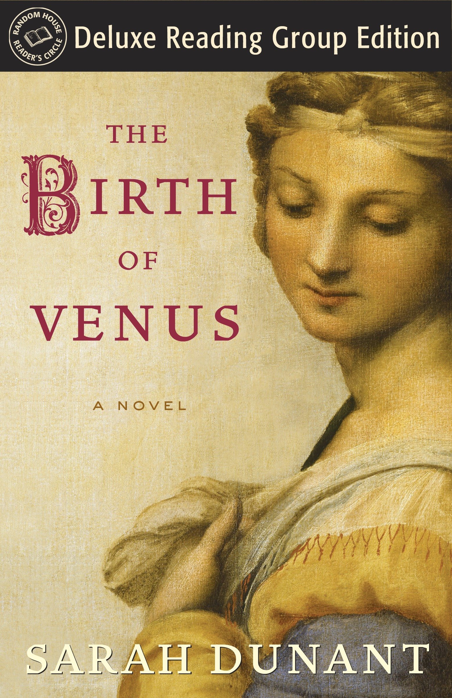 The birth of Venus (Random House Reader's Circle Deluxe Reading Group Edition) cover image