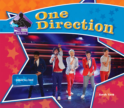 One Direction: popular boy band eBook cover image