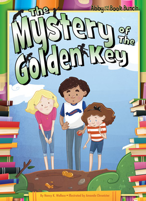 Mystery of the golden key eBook cover image