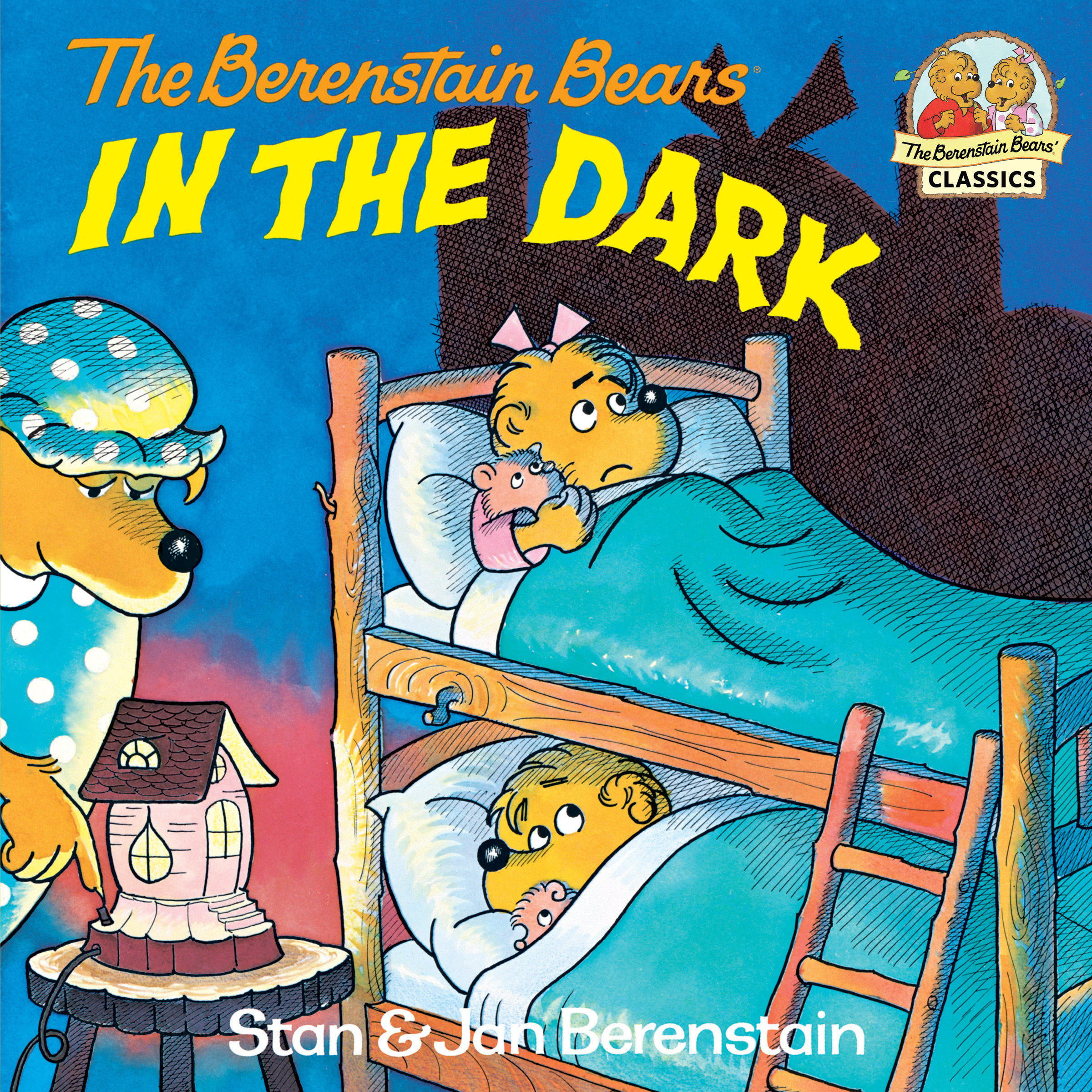 The Berenstain Bears in the dark cover image
