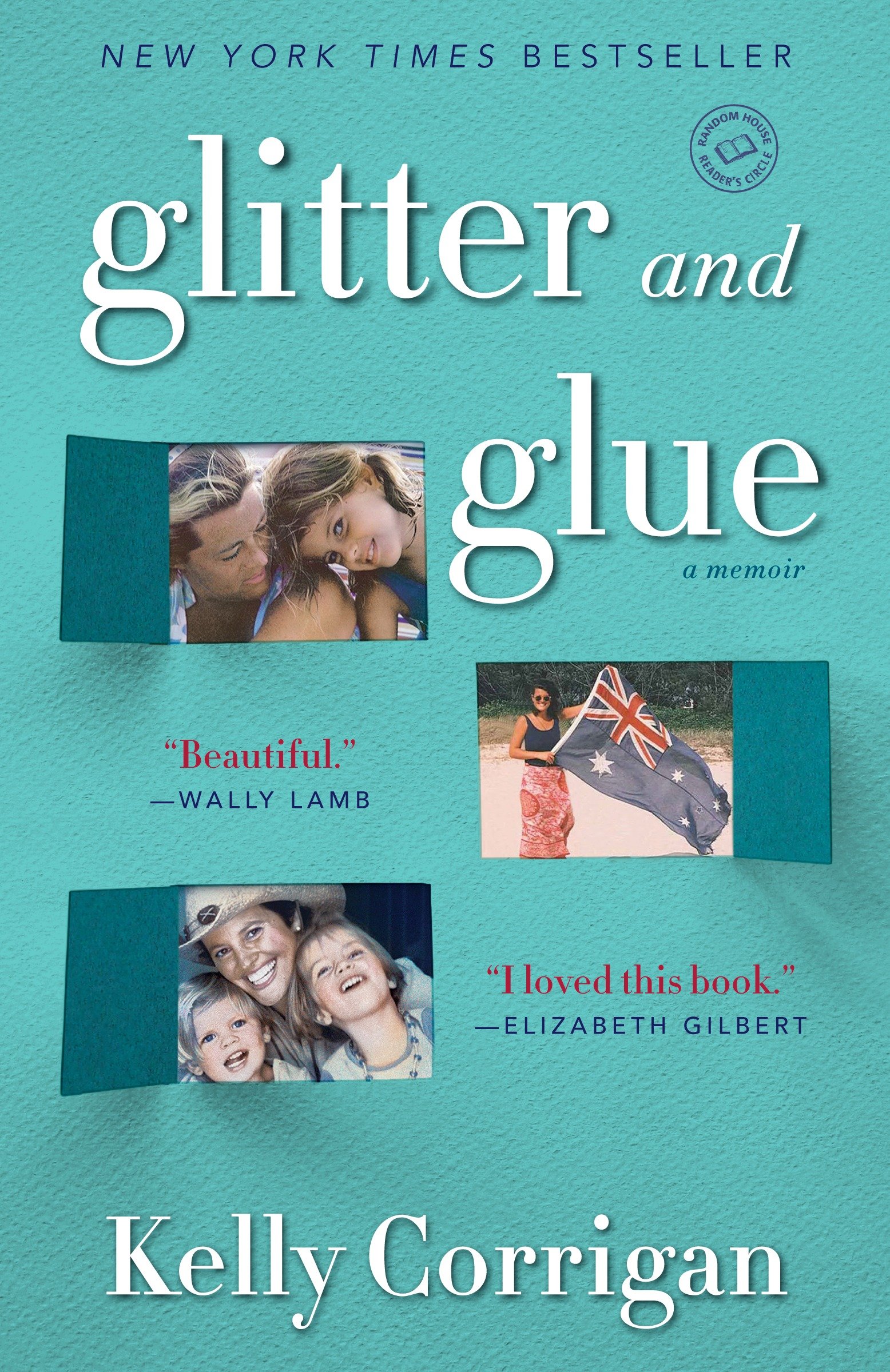 Glitter and glue A Memoir cover image