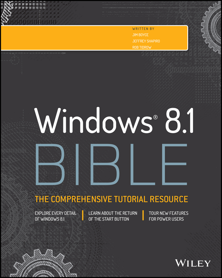 Windows 8.1 Bible cover image