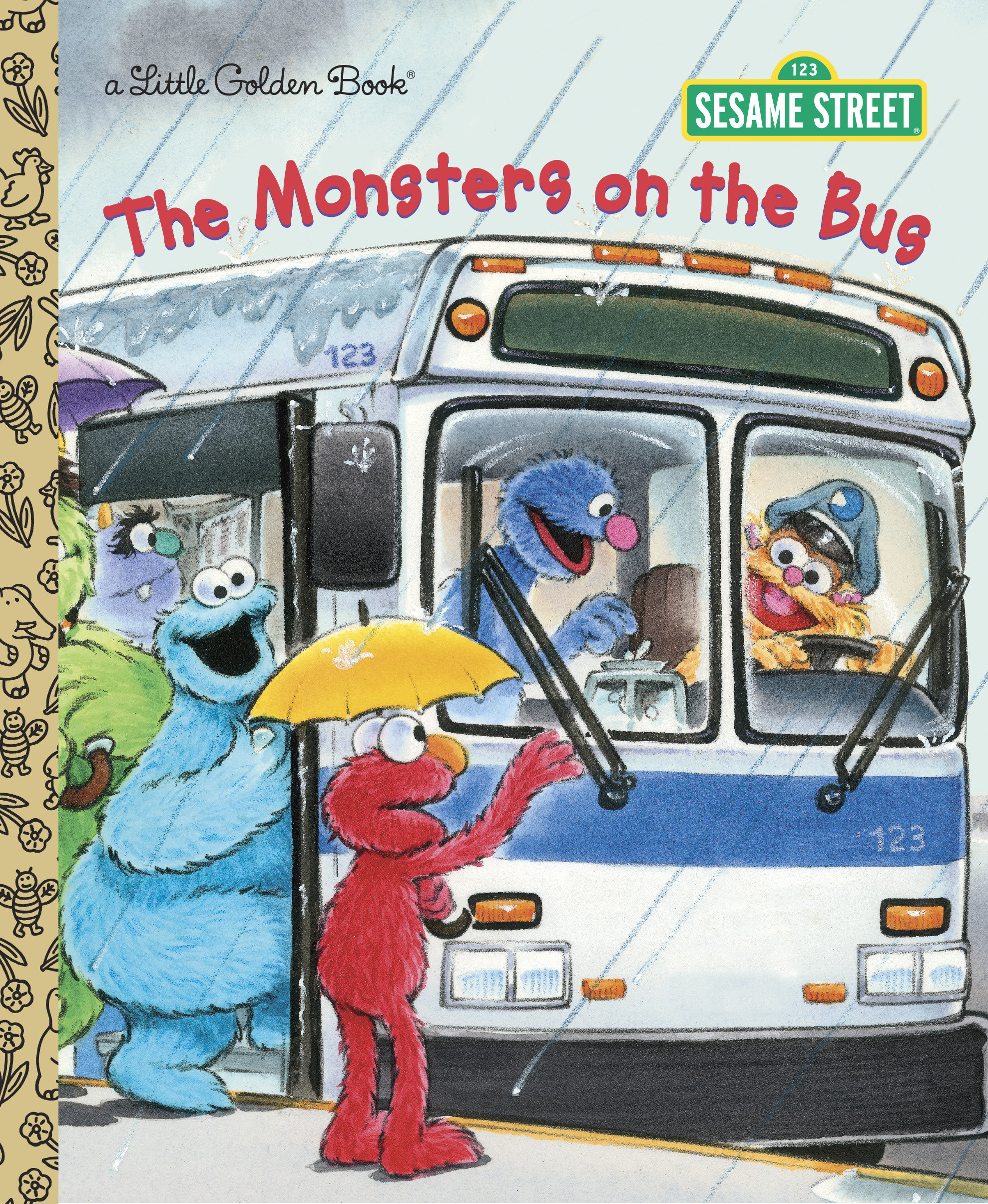 The monsters on the bus cover image