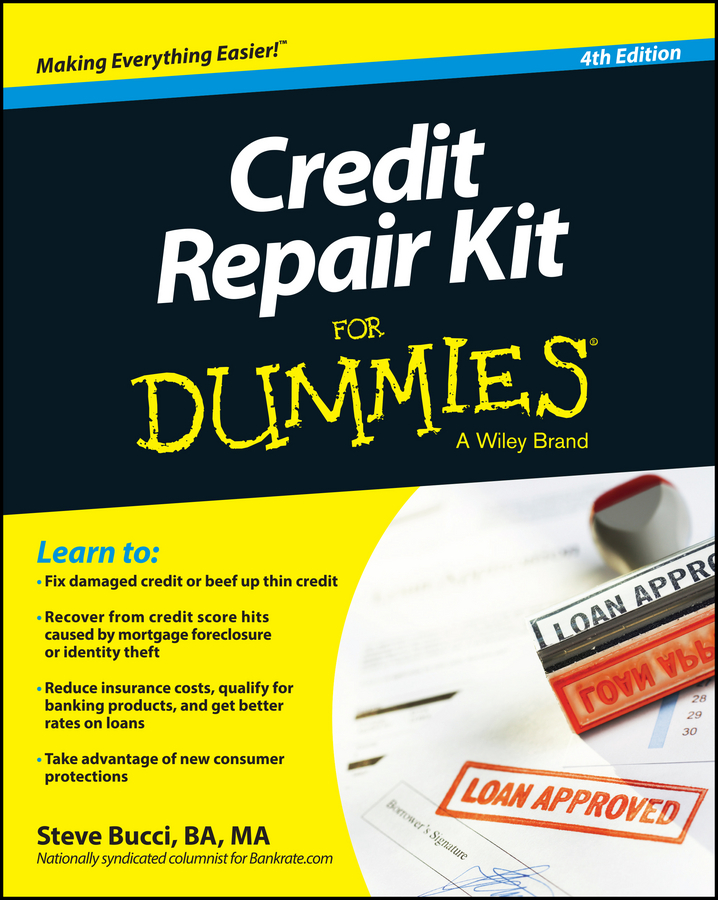 Credit repair kit for dummies cover image
