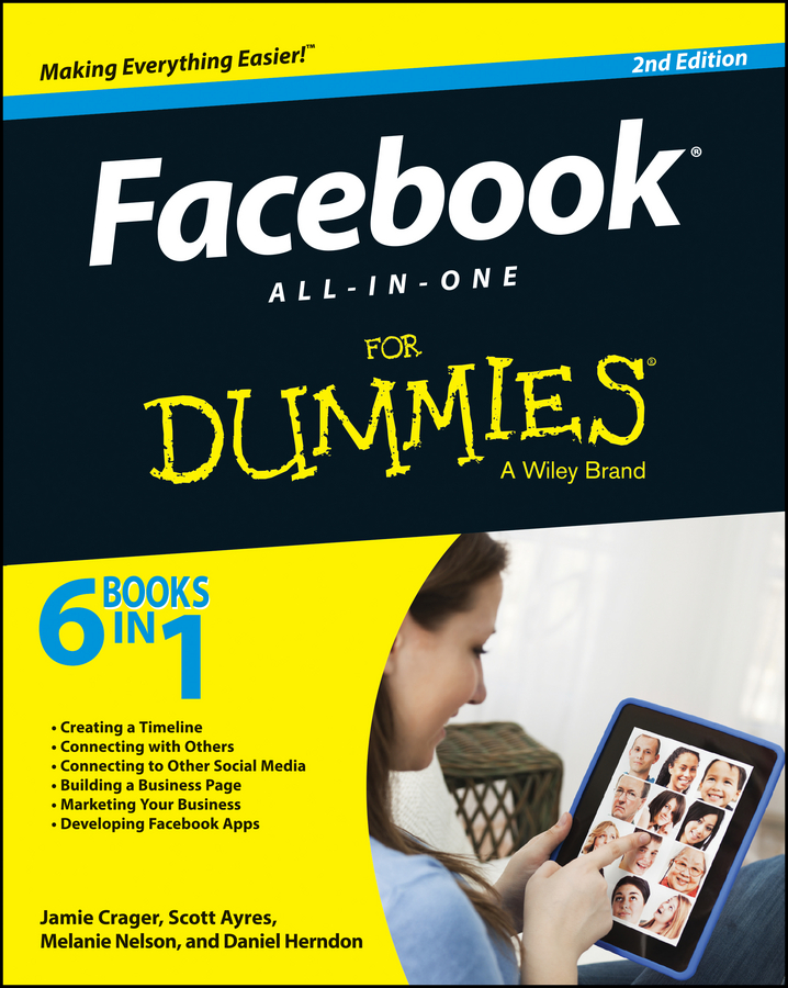 Facebook all-in-one for dummies cover image