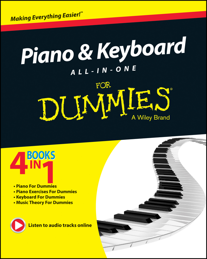 Piano and keyboard all-in-one for dummies cover image