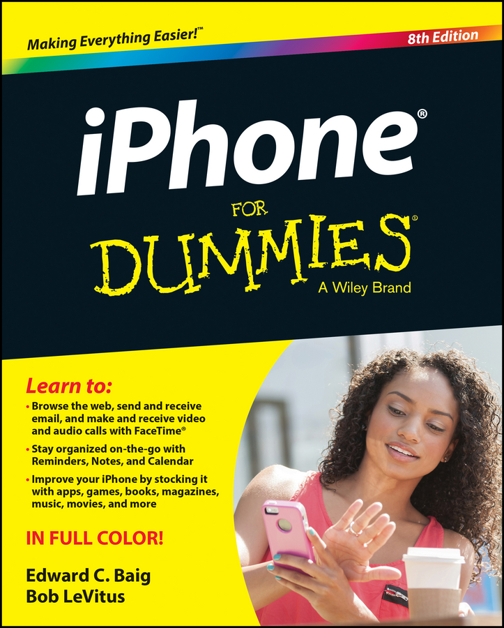 iPhone for dummies cover image