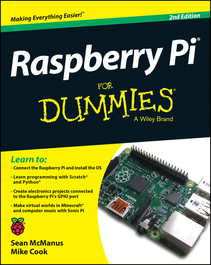 Raspberry Pi for dummies cover image