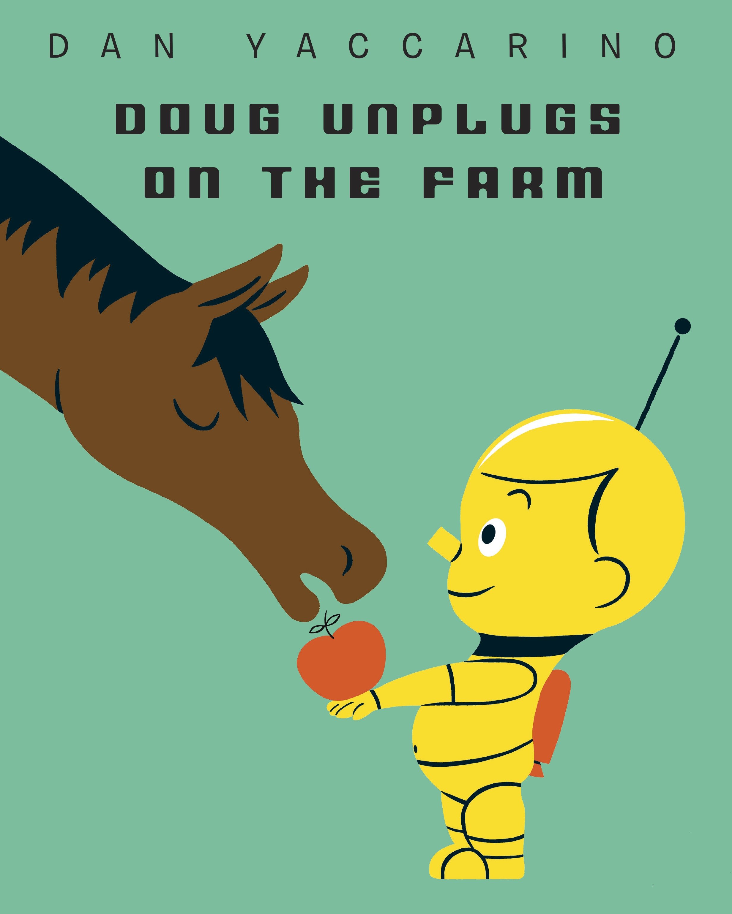 Doug unplugs on the farm cover image