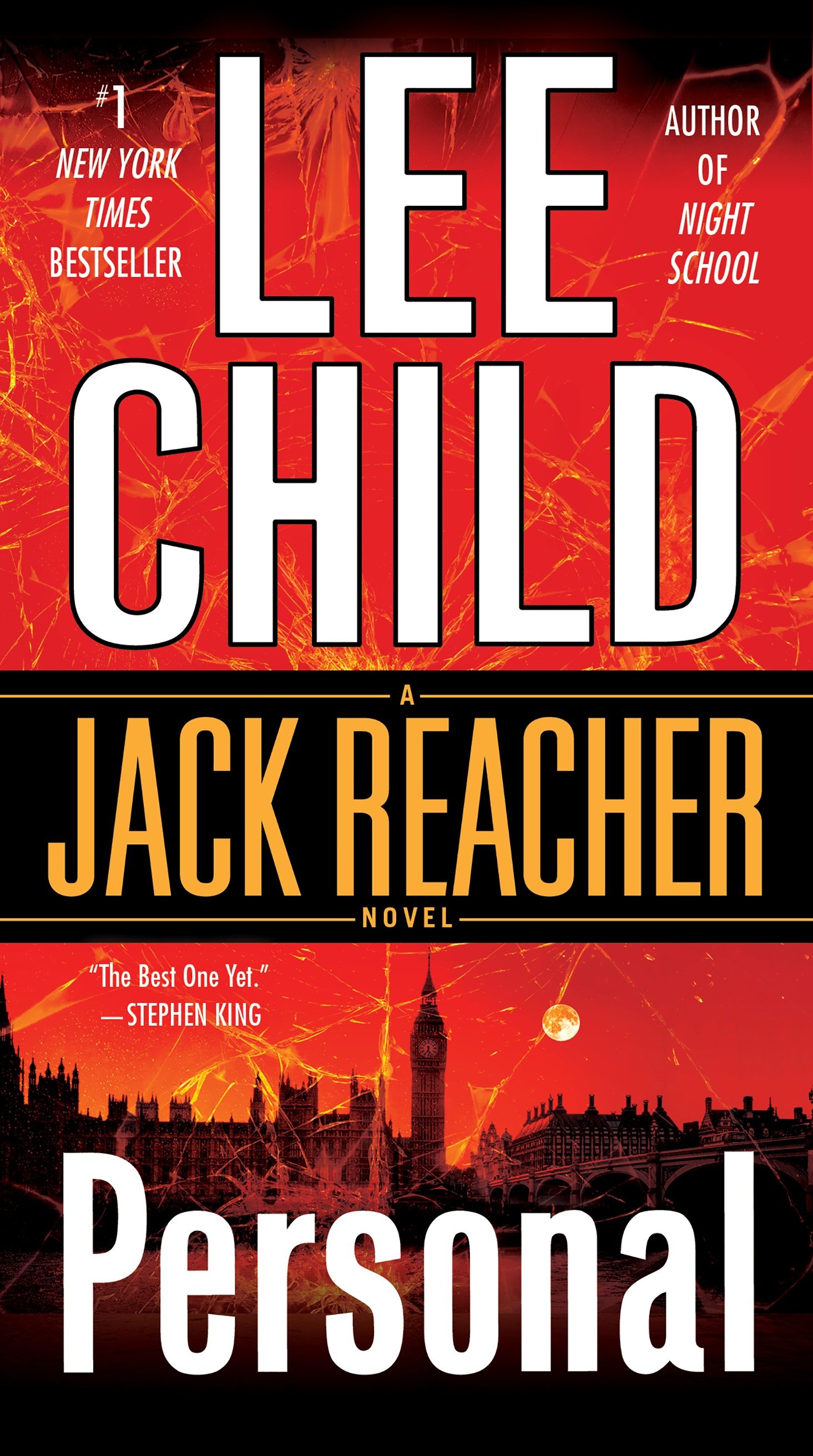 Personal a Jack Reacher novel cover image
