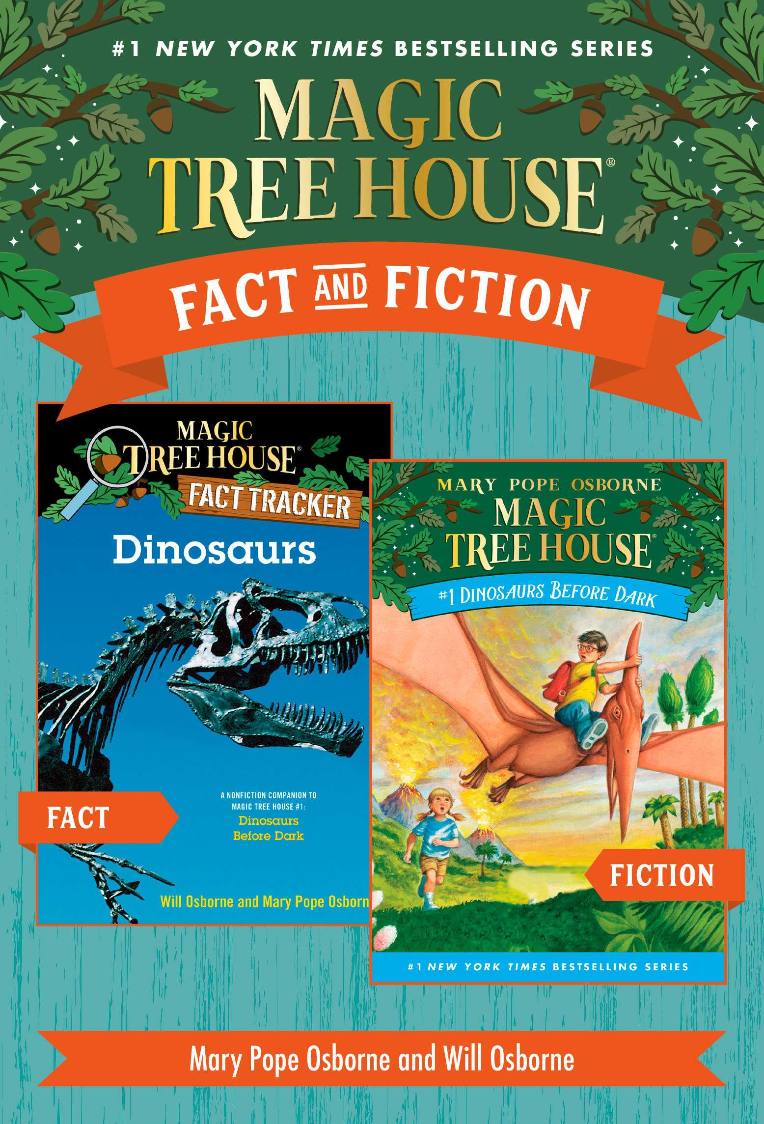 Magic Tree House fact & fiction: dinosaurs cover image