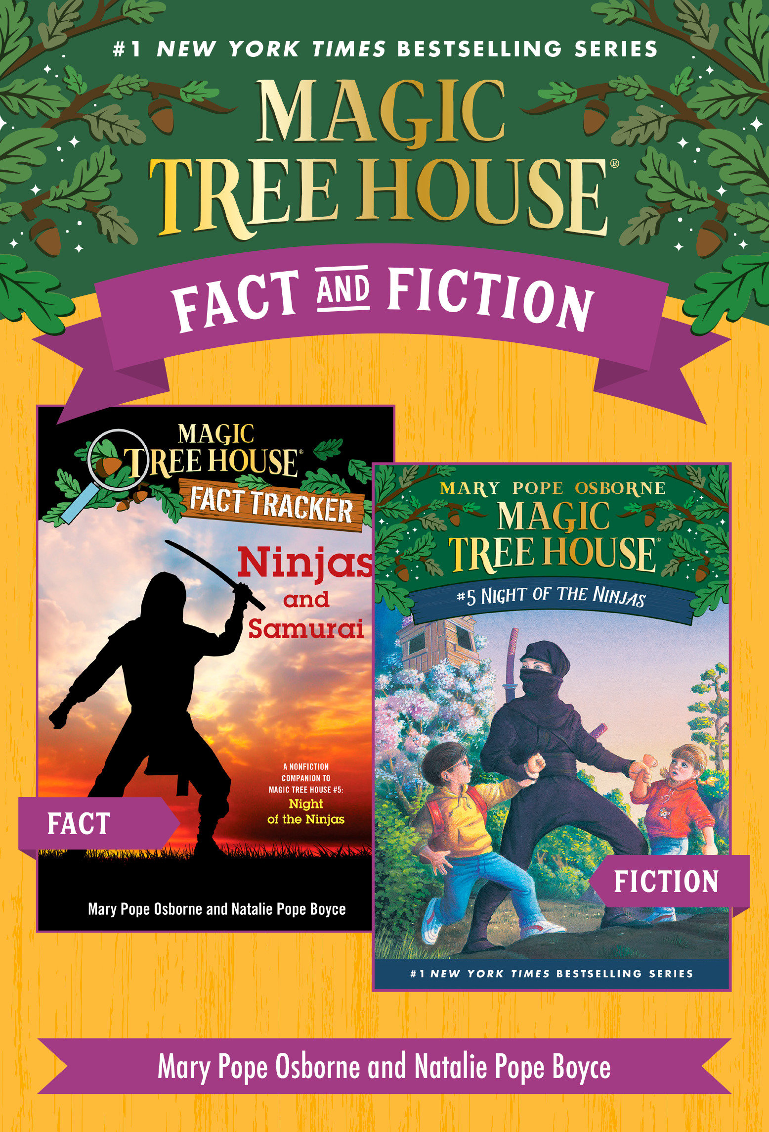 Magic Tree House fact & fiction: ninjas cover image
