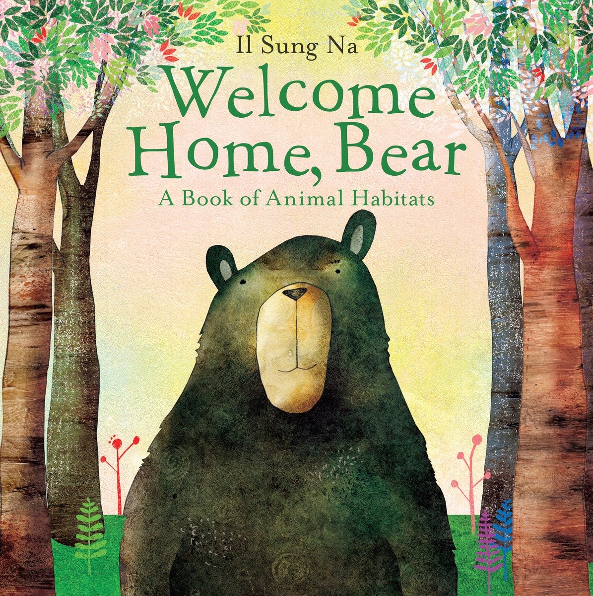 Welcome home, bear a book of animal habitats cover image