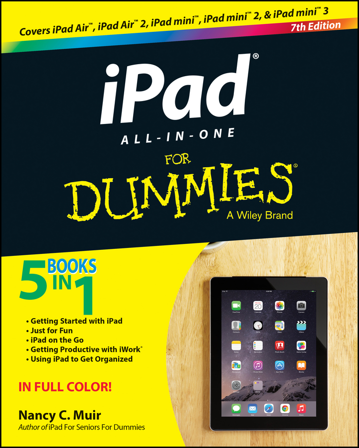 iPad all-in-one for dummies cover image