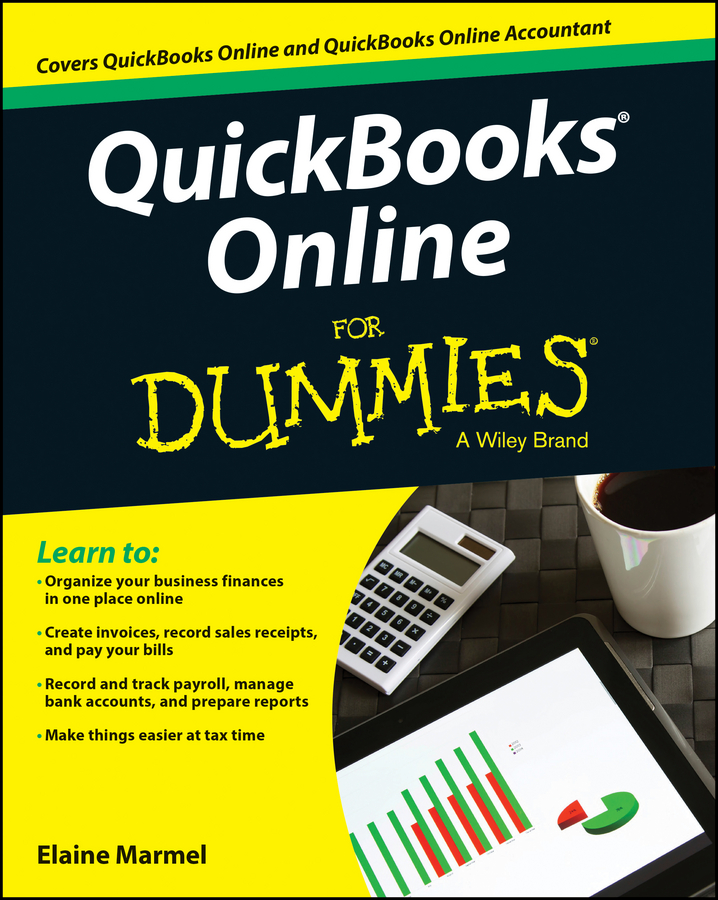 QuickBooks online for dummies cover image