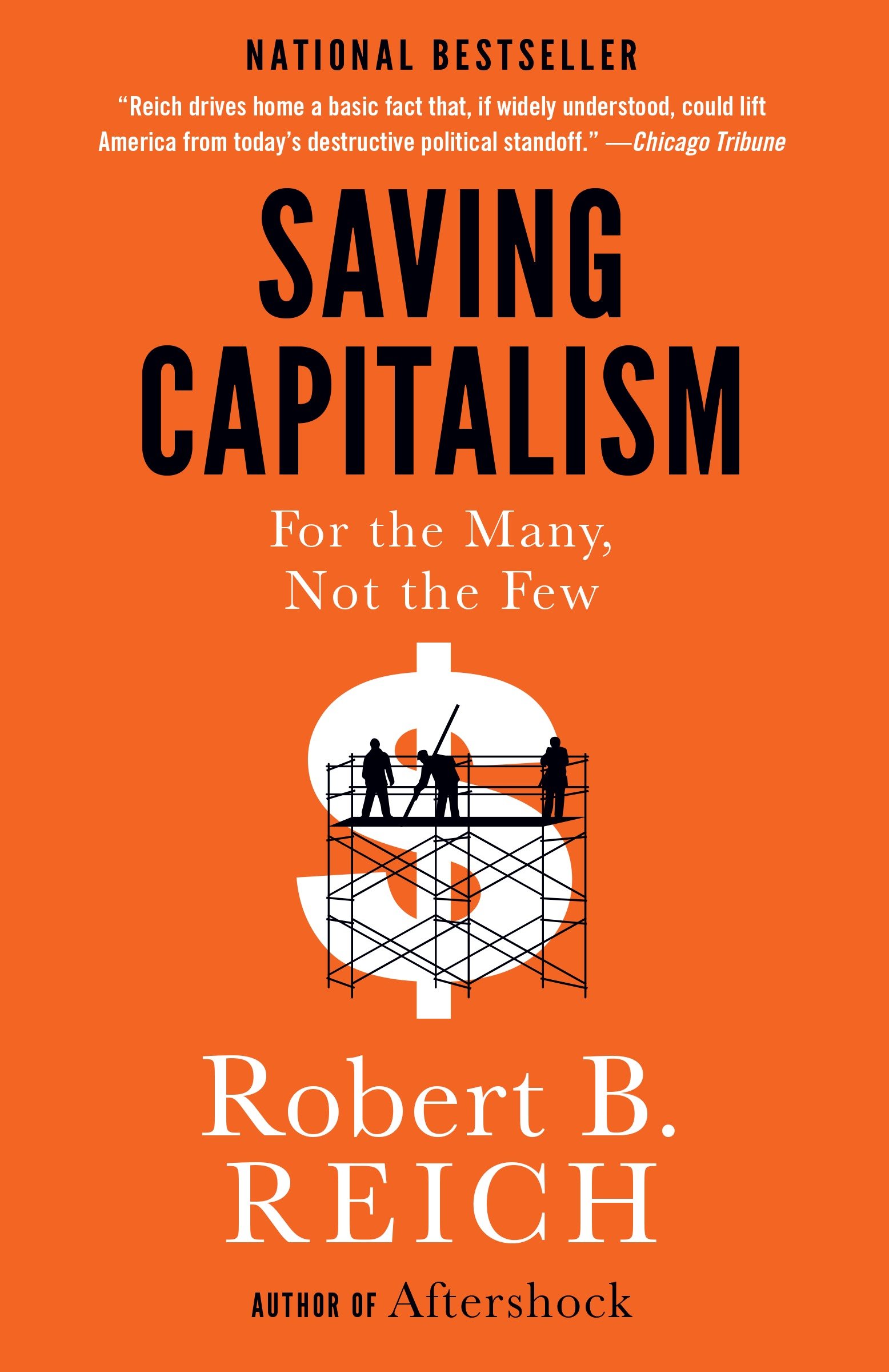 Saving capitalism for the many, not the few cover image