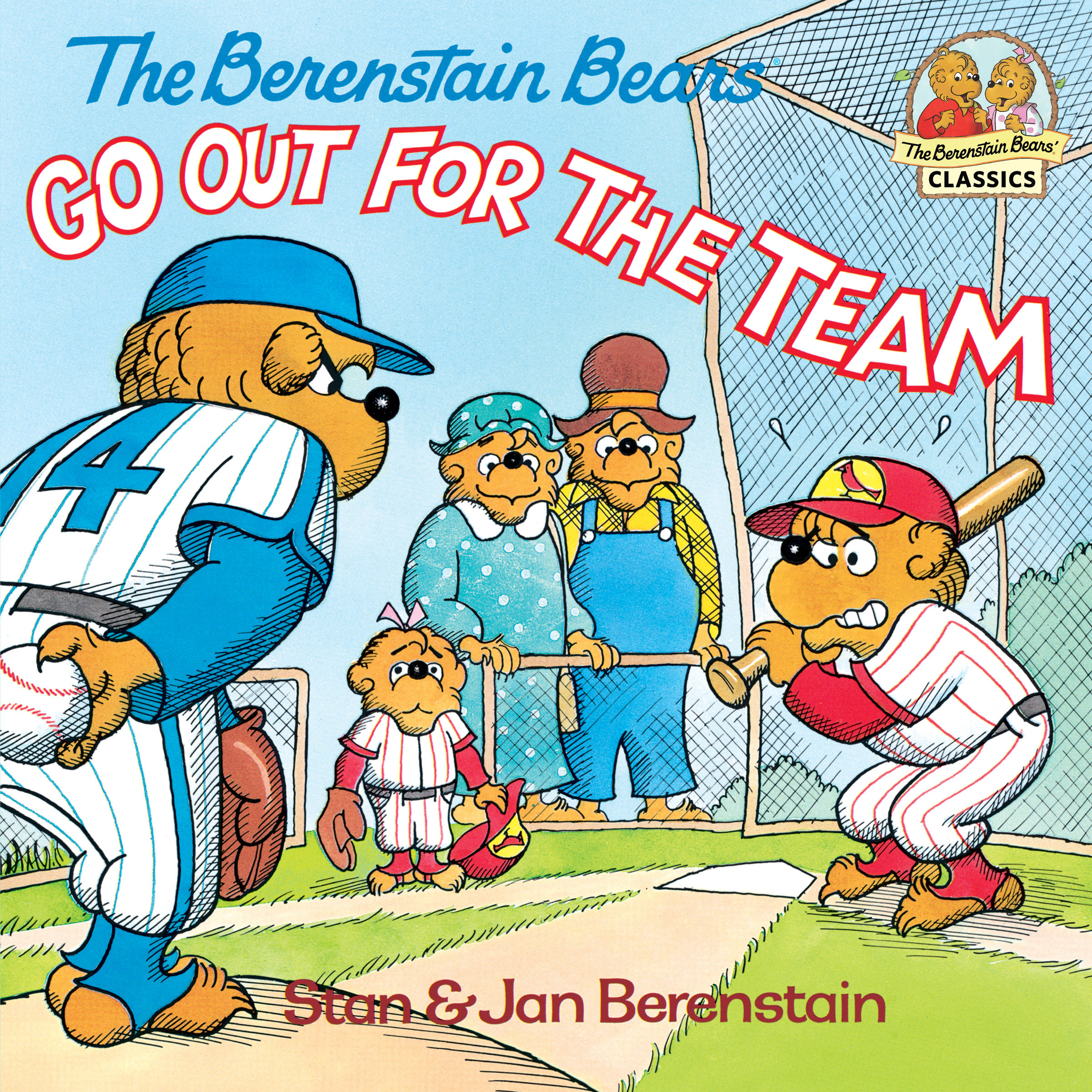The Berenstain Bears go out for the team cover image