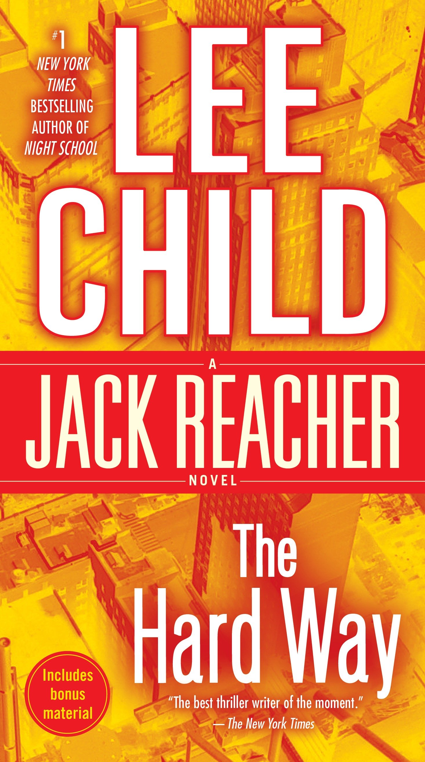 The hard way a Jack Reacher novel cover image