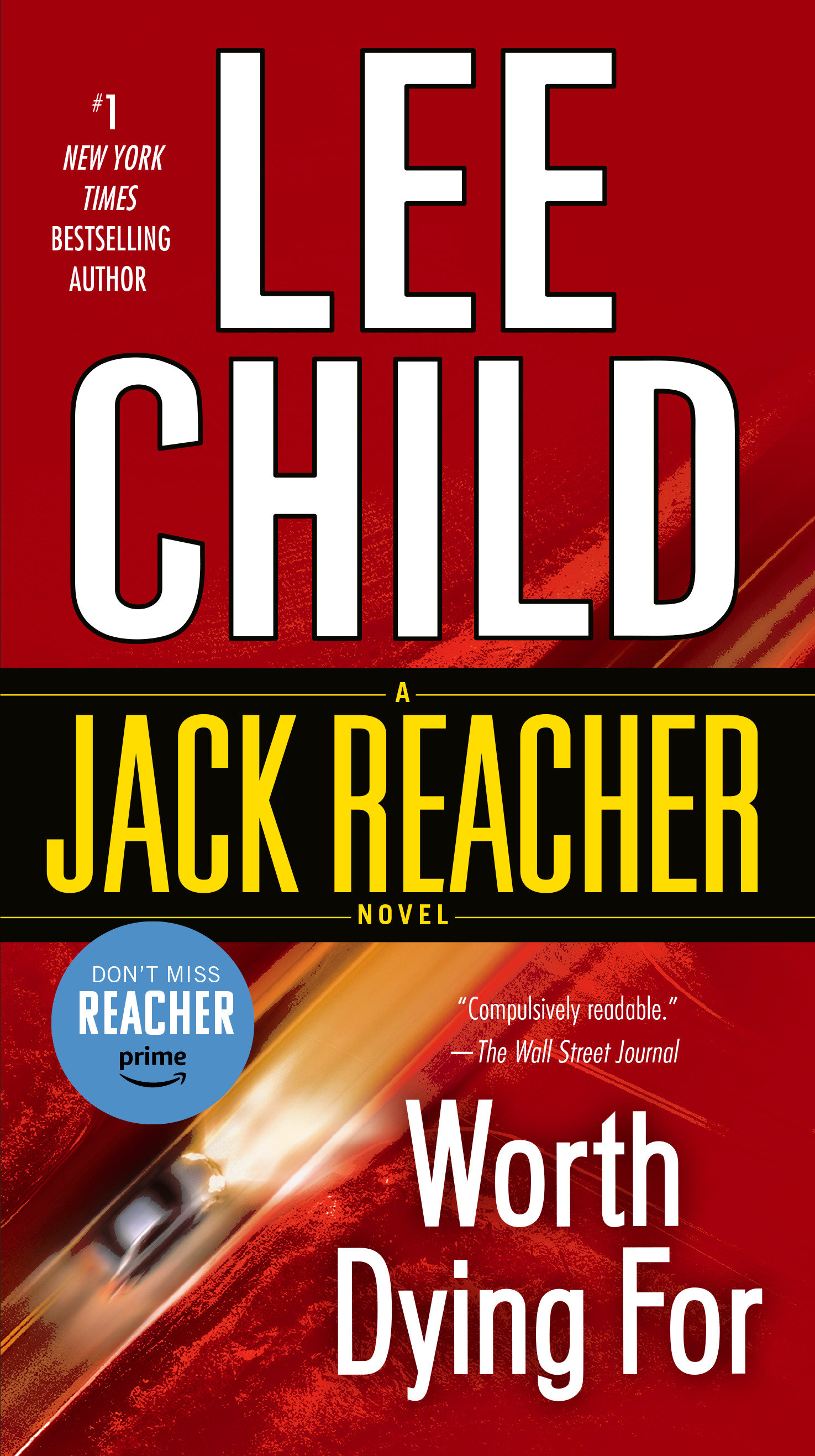 Worth dying for a Jack Reacher novel cover image