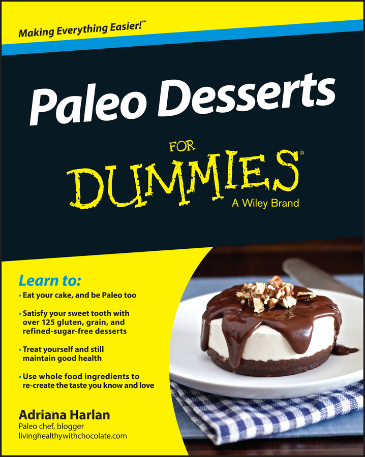 Paleo desserts for dummies cover image