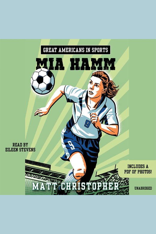 Great Americans in sports Mia Hamm cover image