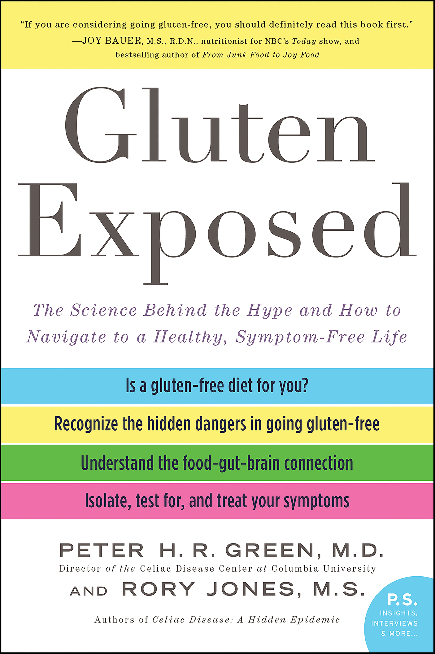 Gluten exposed the science behind the hype and how to navigate to a healthy, symptom-free life cover image