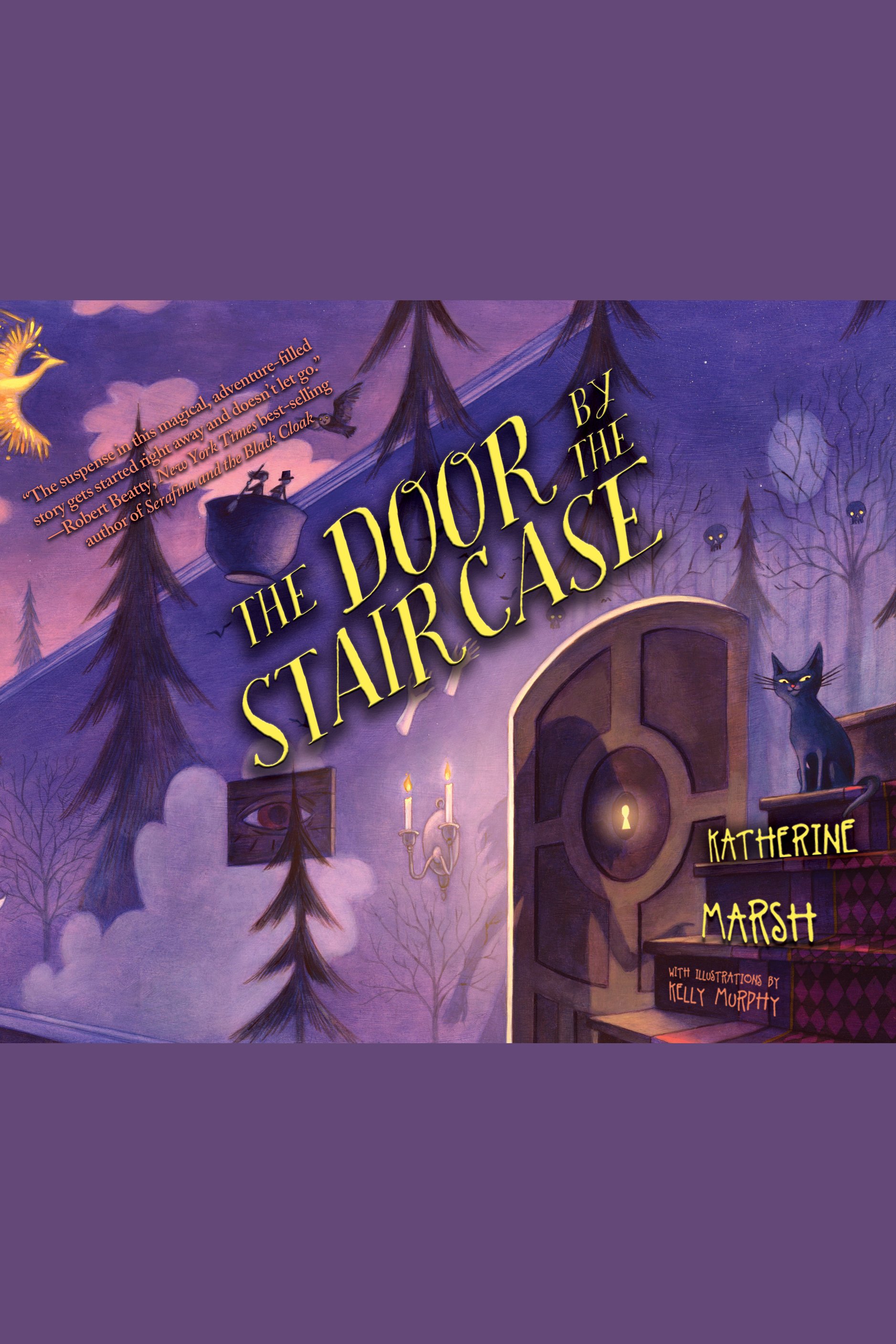 The door by the staircase cover image