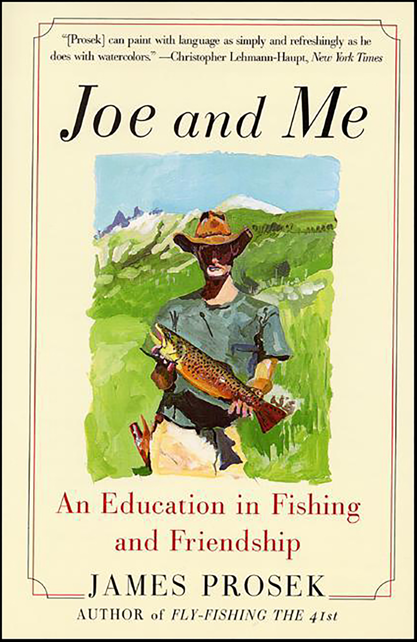 Joe and me an education in fishing and friendship cover image